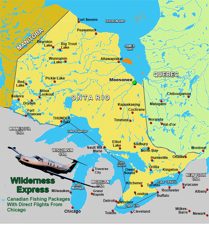 Charter Flights To Moosonee Ontario /Charter Flight Network